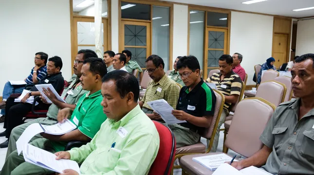 Dokumentasi pelatihan Masa Persiapan Pensiun MDI Tack