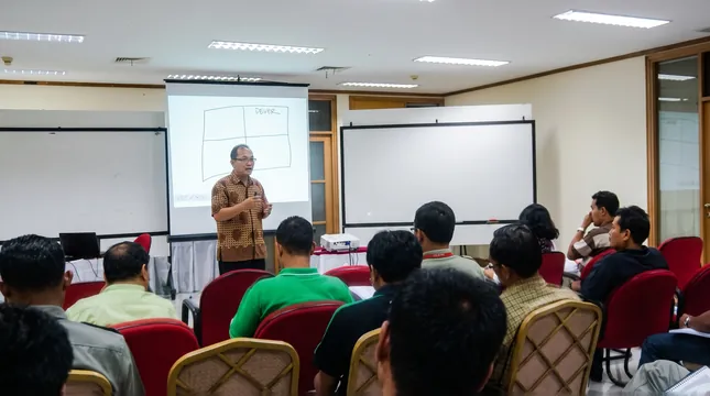 Dokumentasi pelatihan Masa Persiapan Pensiun MDI Tack