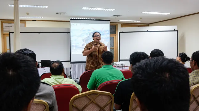 Dokumentasi pelatihan Masa Persiapan Pensiun MDI Tack