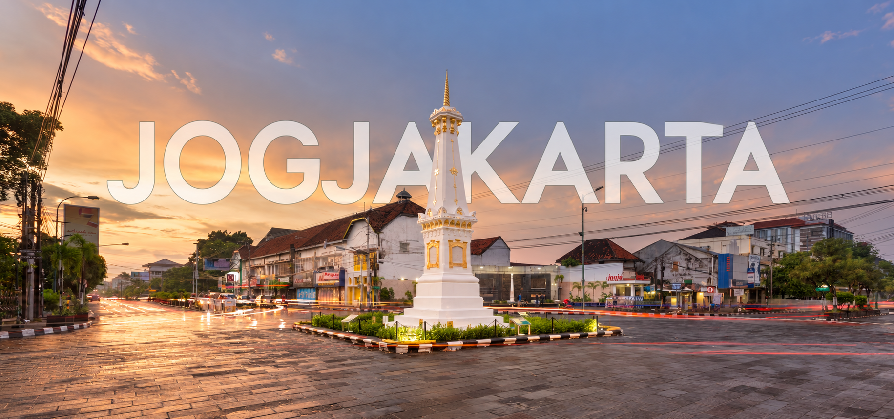 Panorama kota Yogyakarta